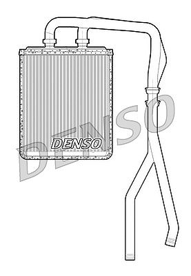 Denso Wärmetauscher, Innenraumheizung [Hersteller-Nr. DRR12010] für Iveco von DENSO