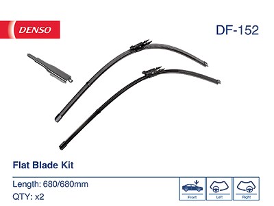 Denso Wischblatt [Hersteller-Nr. DF-152] für Ford von DENSO