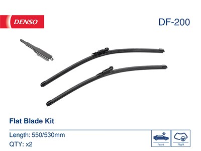 Denso Wischblatt [Hersteller-Nr. DF-200] für Audi von DENSO