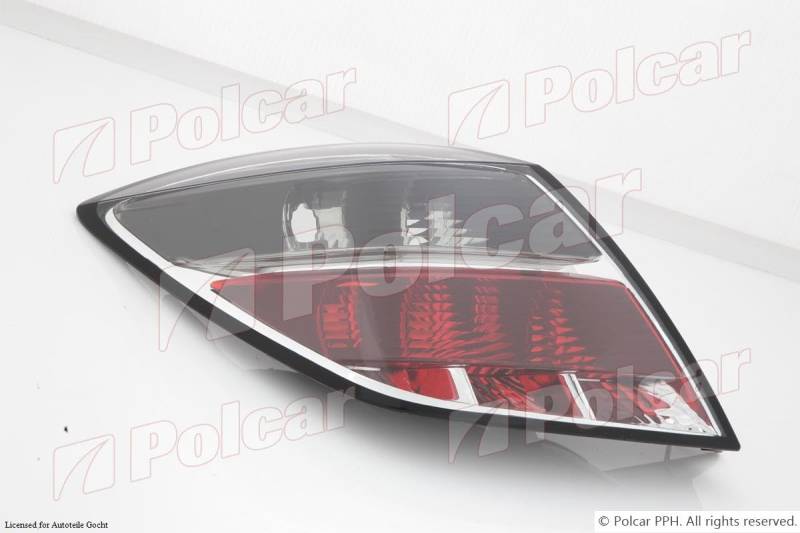 DEPO Set Heckleuchte Rücklicht Rückleuchte P21W Set Satz Hinten Links/Rechts Kompatibel mit Opel Astra H GTC A04 3-Türer 05-10 442-1957L-Ue von DEPO