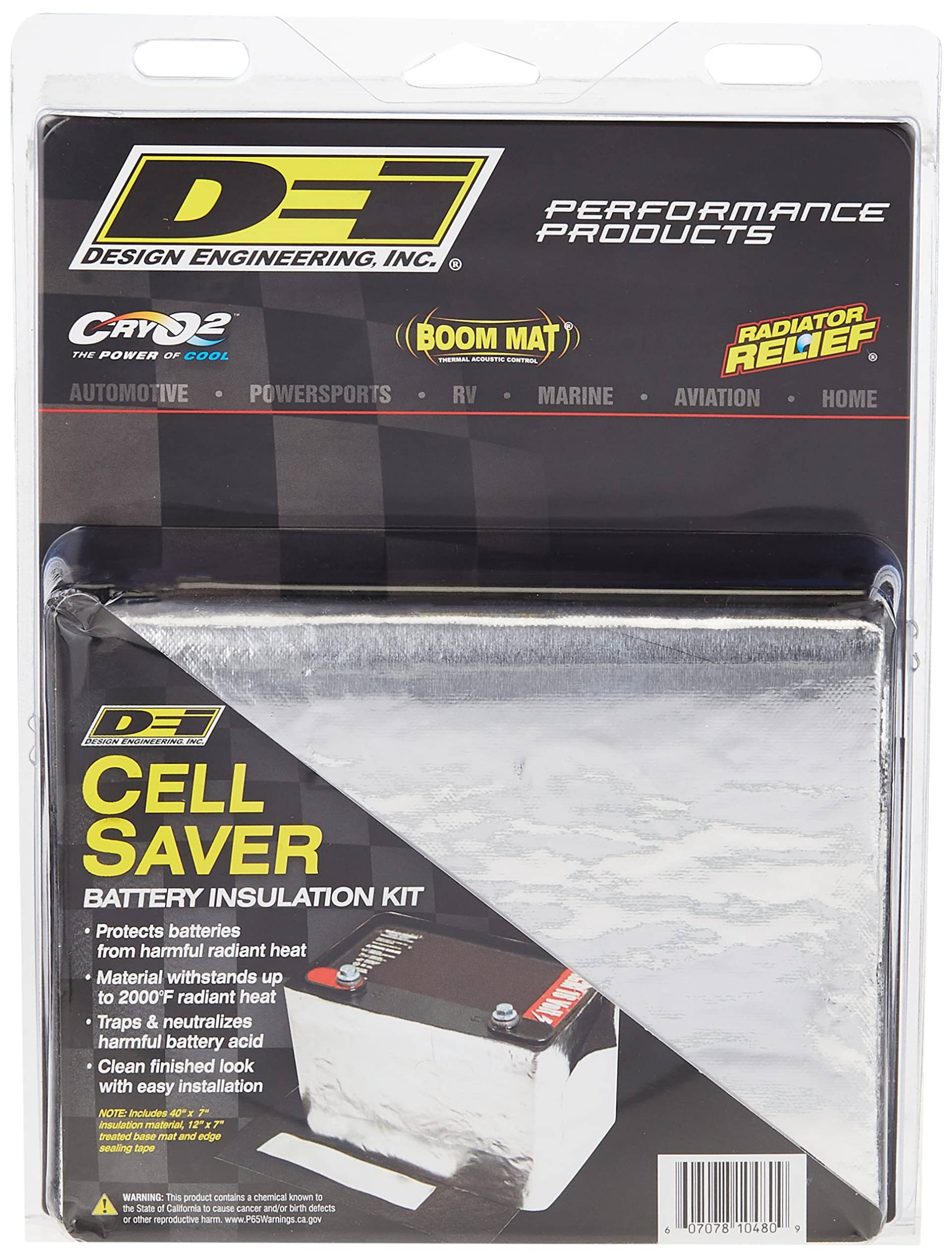 Design Engineering 010480 Cell Saver Batterieisolierungsset von Design Engineering