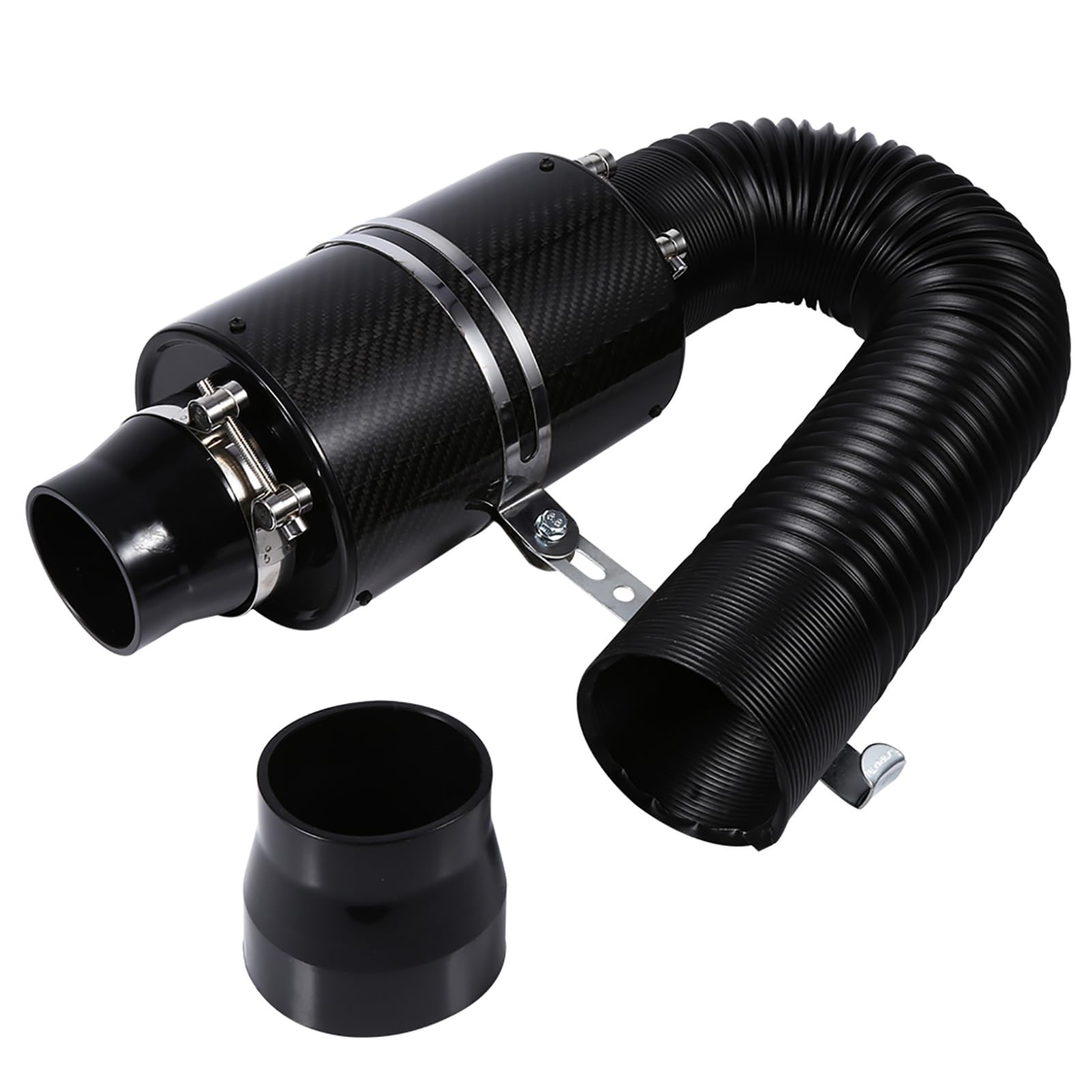 DEWIN Luftfilter, Ansaugluftfilter Universal Car 3 Zoll Kohlefaser Kaltluftfilter Kit mit Beiliegendem Ansaug Induktionsrohr DEWIN Luftfilter, Ansaugluftfilter Universal Car 3 Zoll Kohlefaser Kaltluftfilter Kit mit Beiliegendem Ansaug Induktionsrohr von DEWIN