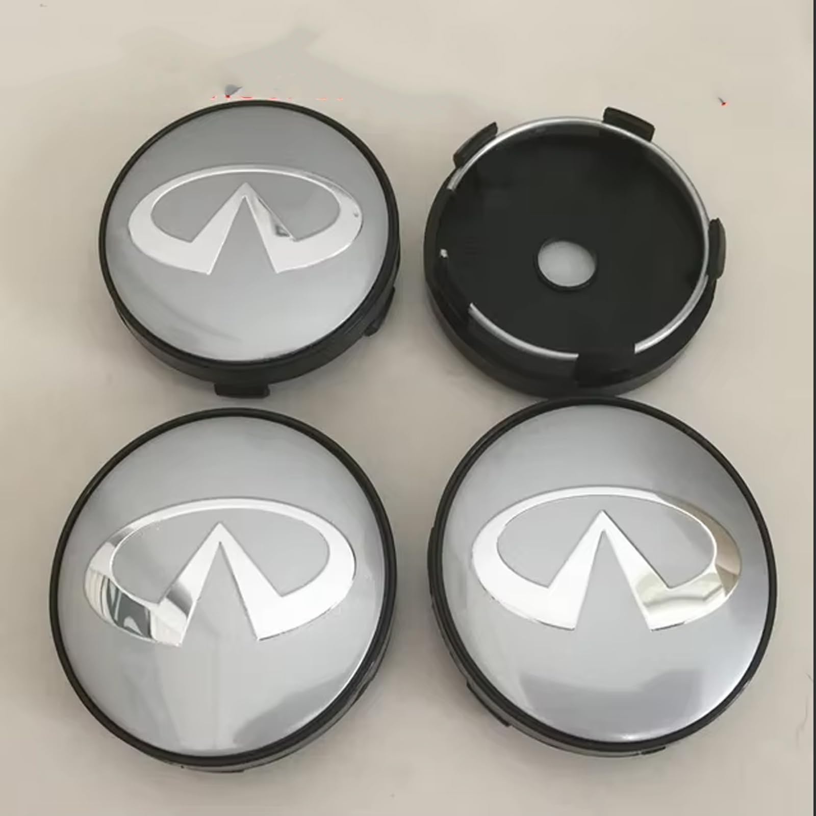 4 Stück Auto Radkappe, für Infiniti 56mm 60mm Radkappen Radzierblenden Wasserdich Staubdicht Radabdeckungen Autozubehör,F-56mm 4 Stück Auto Radkappe, für Infiniti 56mm 60mm Radkappen Radzierblenden Wasserdich Staubdicht Radabdeckungen Autozubehör,F-56mm von DFHGVFD