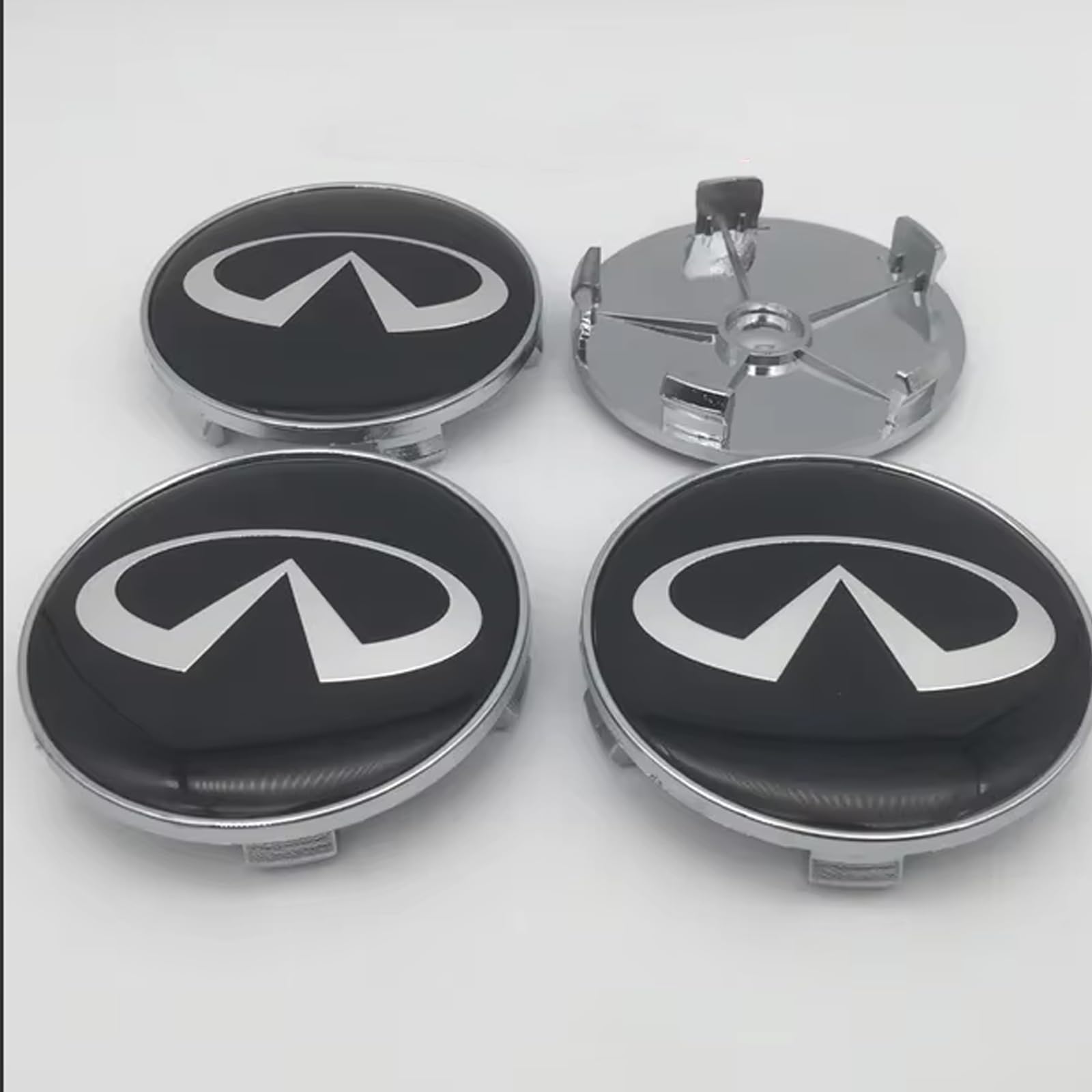 4 Stück Auto Radkappe, für Infiniti 68mm Radkappen Radzierblenden Wasserdich Staubdicht Radabdeckungen Autozubehör,A-68mm 4 Stück Auto Radkappe, für Infiniti 68mm Radkappen Radzierblenden Wasserdich Staubdicht Radabdeckungen Autozubehör,A-68mm von DFHGVFD
