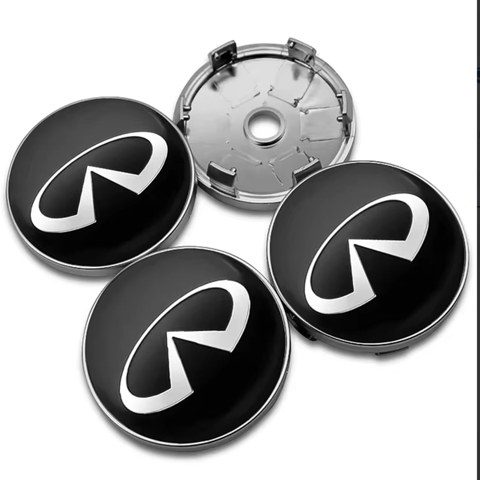 4 Stück Auto Radkappe, für Infiniti G25 G20 EX35 FX45 FX37 Q50 Q30 Q80 Q70 QX70 QX60 56mm 60mm Radkappen Radzierblenden Wasserdich Staubdicht Radabdeckungen Autozubehör,A-60mm 4 Stück Auto Radkappe, für Infiniti G25 G20 EX35 FX45 FX37 Q50 Q30 Q80 Q70 QX70 QX60 56mm 60mm Radkappen Radzierblenden Wasserdich Staubdicht Radabdeckungen Autozubehör,A-60mm von DFHGVFD