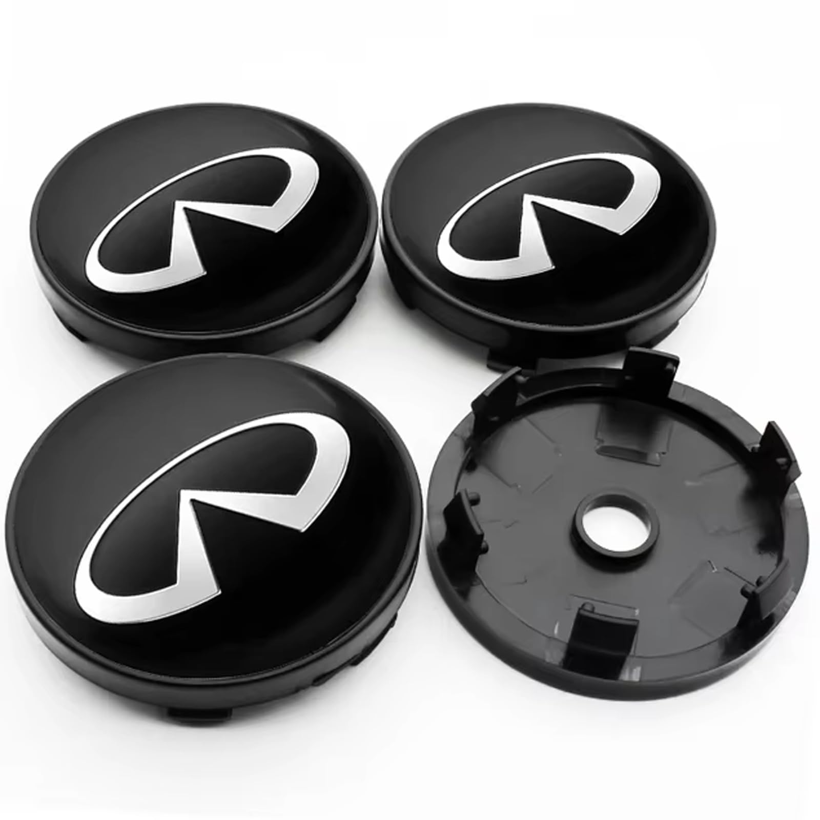 4 Stück Auto Radkappe, für Infiniti G25 G20 EX35 FX45 FX37 Q50 Q30 Q80 Q70 QX70 QX60 56mm 60mm Radkappen Radzierblenden Wasserdich Staubdicht Radabdeckungen Autozubehör,B-60mm 4 Stück Auto Radkappe, für Infiniti G25 G20 EX35 FX45 FX37 Q50 Q30 Q80 Q70 QX70 QX60 56mm 60mm Radkappen Radzierblenden Wasserdich Staubdicht Radabdeckungen Autozubehör,B-60mm von DFHGVFD