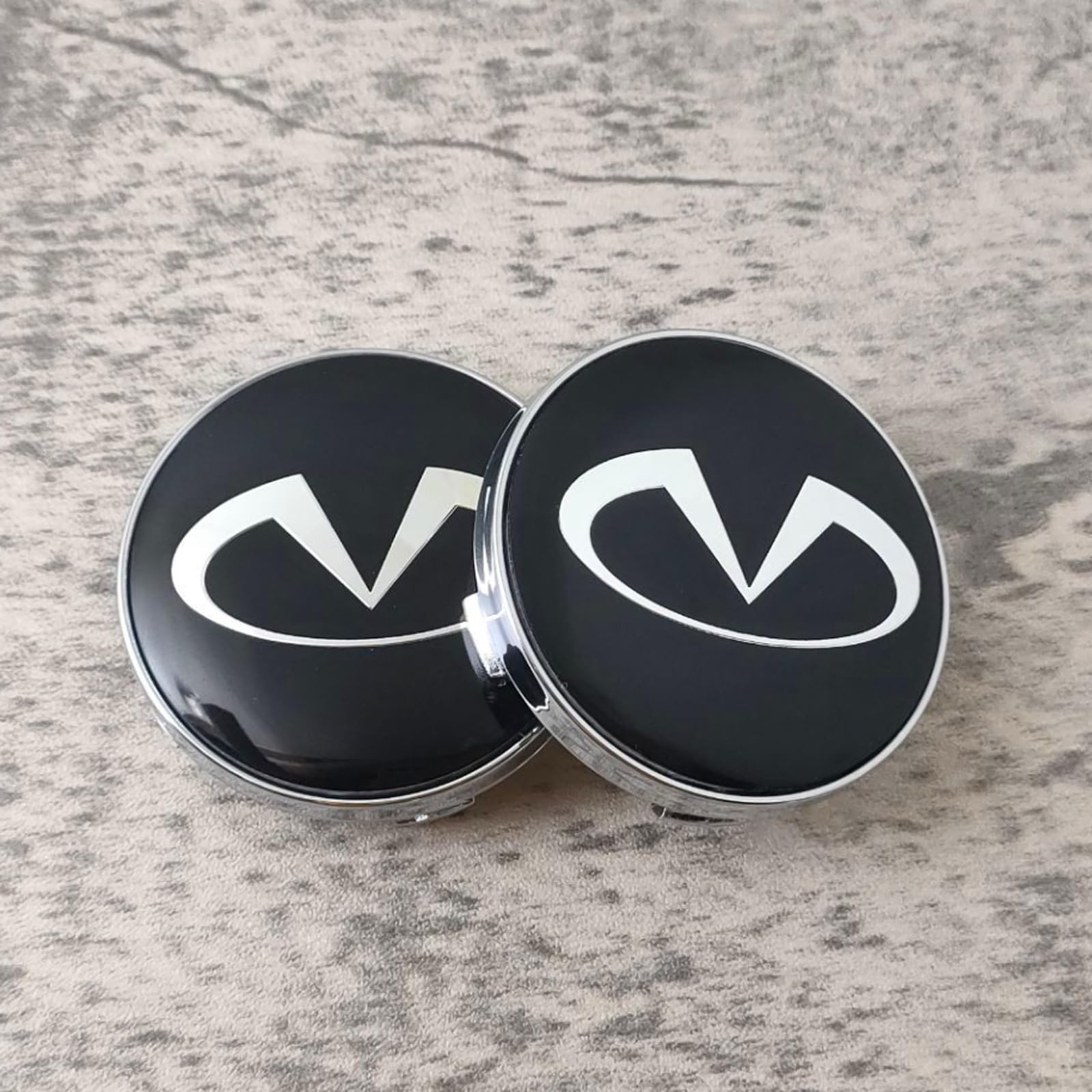 4 Stück Auto Radkappe, für Infiniti Q50 Q70 FX35 Q60 56mm 58mm 60mm Radkappen Radzierblenden Wasserdich Staubdicht Radabdeckungen Autozubehör,A-56mm 4 Stück Auto Radkappe, für Infiniti Q50 Q70 FX35 Q60 56mm 58mm 60mm Radkappen Radzierblenden Wasserdich Staubdicht Radabdeckungen Autozubehör,A-56mm von DFHGVFD