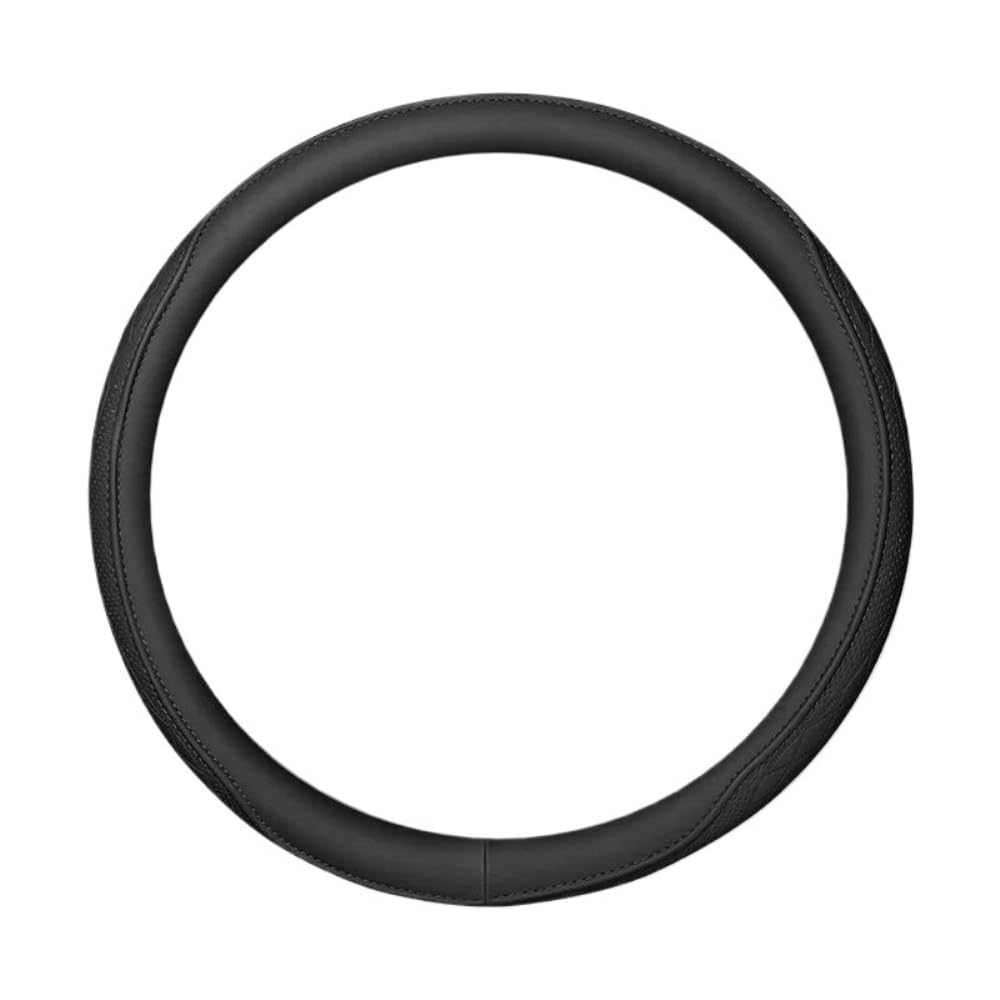 DFJOENVLDKHFE Auto-Lenkradbezug, rutschfest, Auto-Lenkradhülle, Auto-Dekorationen, Auto-Zubehör, Auto-Lenkrad-Schutzhülle, Auto-Innenausstattung, Dekoration, Auto-Dekoration(Black) von DFJOENVLDKHFE