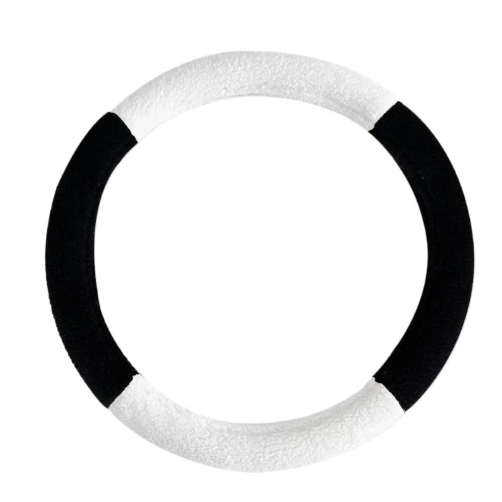 DFJOENVLDKHFE Auto-Lenkradbezug, rutschfest, Auto-Lenkradhülle, Auto-Dekorationen, Auto-Zubehör, Auto-Lenkrad-Schutzhülle, Auto-Innenausstattung, Dekoration, Auto-Dekoration(Black) von DFJOENVLDKHFE