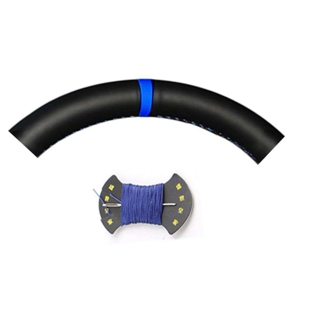 DFJOENVLDKHFE Auto-Lenkradbezug, rutschfest, Auto-Lenkradhülle, Auto-Dekorationen, Auto-Zubehör, Auto-Lenkrad-Schutzhülle, Auto-Innenausstattung, Dekoration, Auto-Dekoration(Blue) von DFJOENVLDKHFE