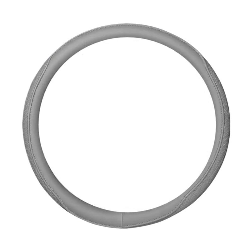 DFJOENVLDKHFE Auto-Lenkradbezug, rutschfest, Auto-Lenkradhülle, Auto-Dekorationen, Auto-Zubehör, Auto-Lenkrad-Schutzhülle, Auto-Innenausstattung, Dekoration, Auto-Dekoration(Gray) von DFJOENVLDKHFE