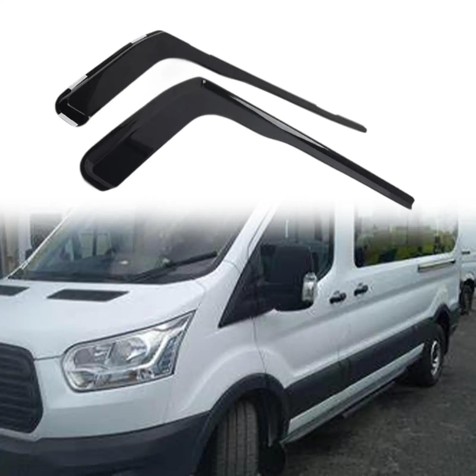 2X Windabweiser Ersatz Verschleißfeste Autodekoration Robuste Ersatzteile Autozubehör Seitenfensterabweiser 2X Windabweiser Ersatz Verschleißfeste Autodekoration Robuste Ersatzteile Autozubehör Seitenfensterabweiser von DFOF G