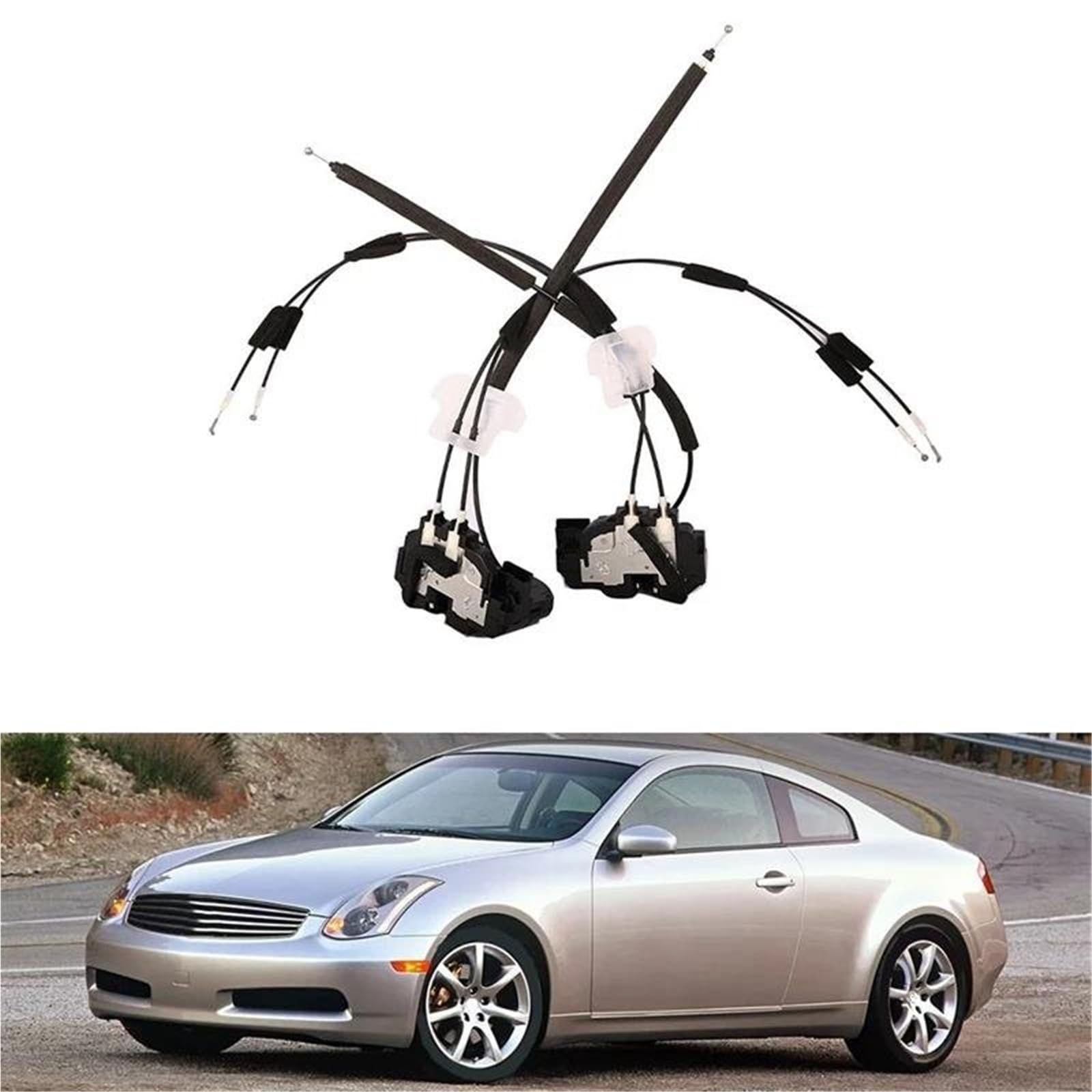 Auto ABS Sensor Raddrehzahl Vorne Fahrer + Beifahrerseite Türschloss Antrieb Türschloss Latch Antrieb Für Infiniti Für G35 2003-2004 Auto ABS Sensor Raddrehzahl Vorne Fahrer + Beifahrerseite Türschloss Antrieb Türschloss Latch Antrieb Für Infiniti Für G35 2003-2004 von DFOF G