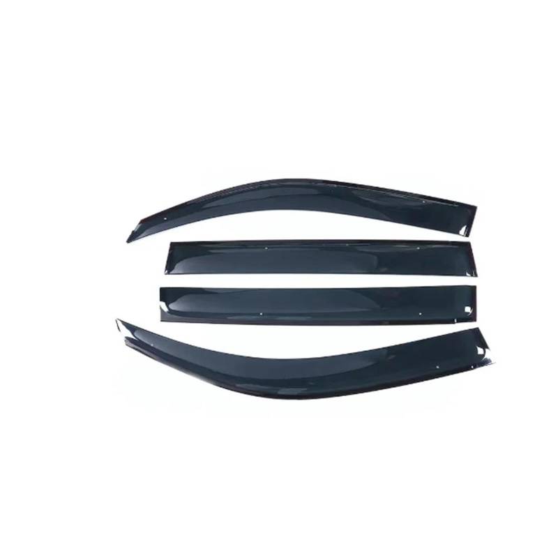 Auto Fenster Visier Für Ford Für Kuga Für Escape 2012~2019 Regen Augenbraue Shelter Vent Markise Schutz Abdeckung Seitenfensterabweiser(Transparent) von DFOF G