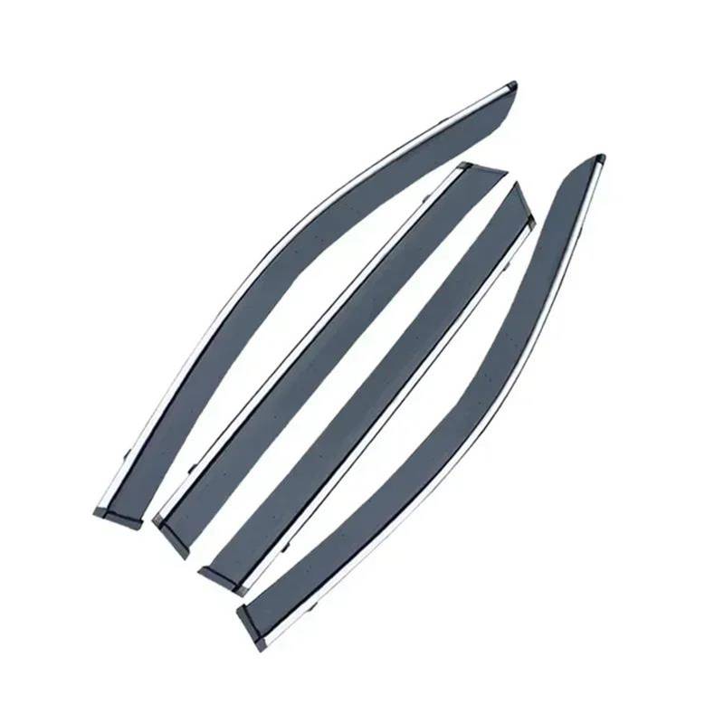 Auto Fenster Visier Für Toyota Für Vitz XP90 Hatch 2006~2011 Für Yaris Regen Schutz Deflektoren Abdeckungen Seitenfensterabweiser von DFOF G