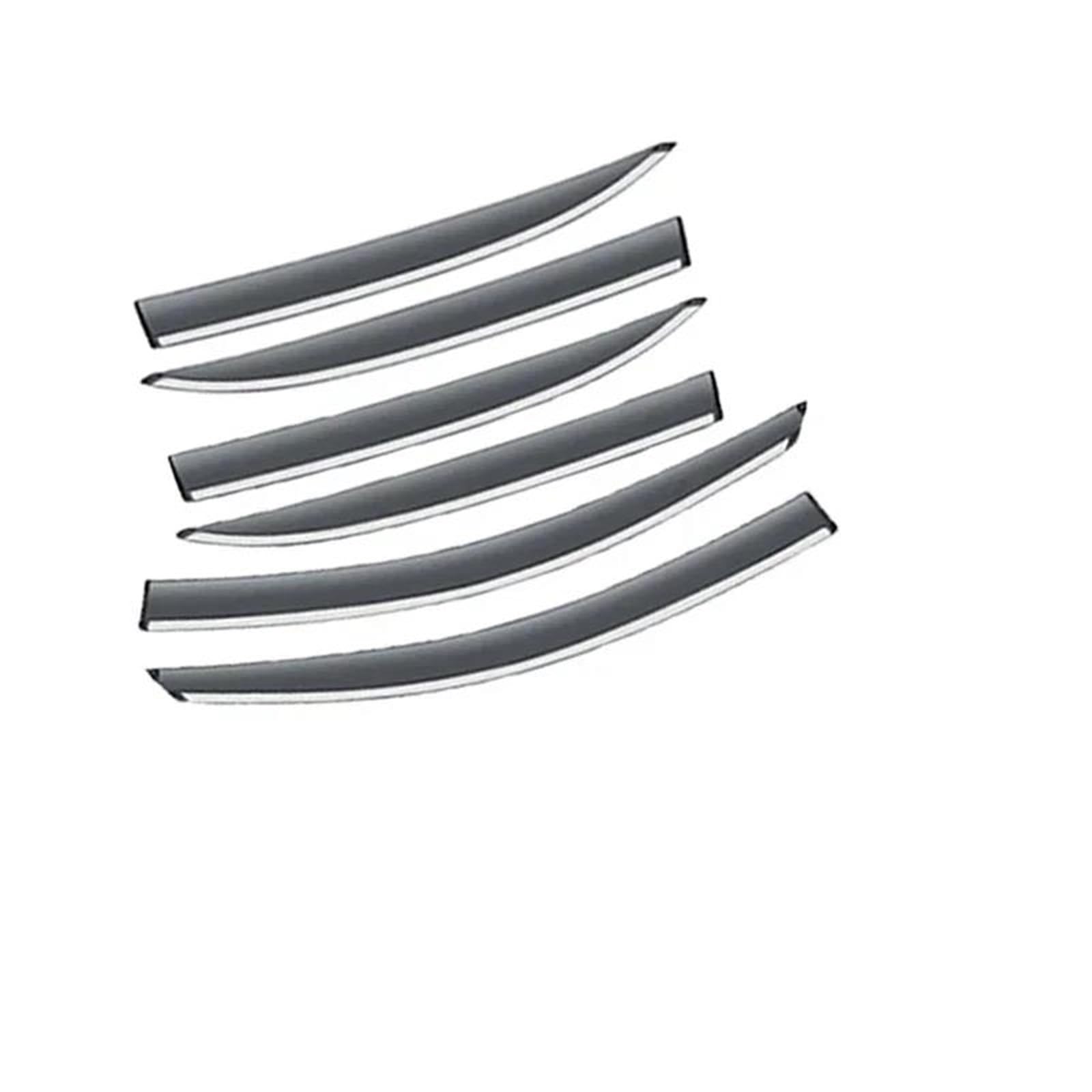 Auto Fenster Visiere Für Benz Für GLA Für H247 2020~2024 wasserdichte Regen Unterstände Wind Regen Visiere Sonne Seitenfensterabweiser(6pcs) von DFOF G