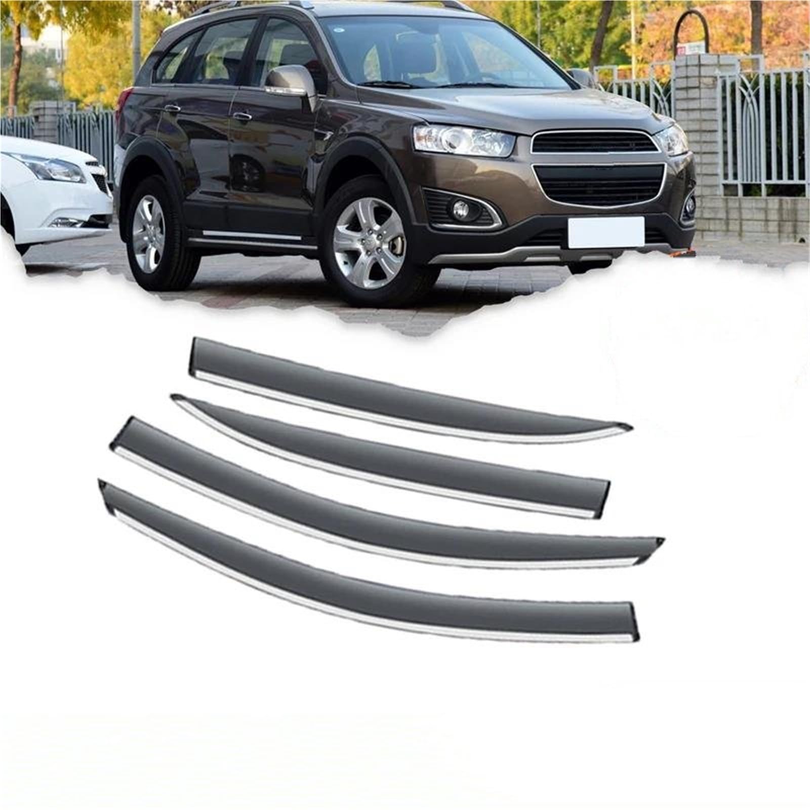 Auto Fenster Visiere Für Holden Für Chevy Für Captiva 7 2006~2018 Wind Regen Augenbraue Wachen Auto Markise Seitenfensterabweiser Auto Fenster Visiere Für Holden Für Chevy Für Captiva 7 2006~2018 Wind Regen Augenbraue Wachen Auto Markise Seitenfensterabweiser von DFOF G