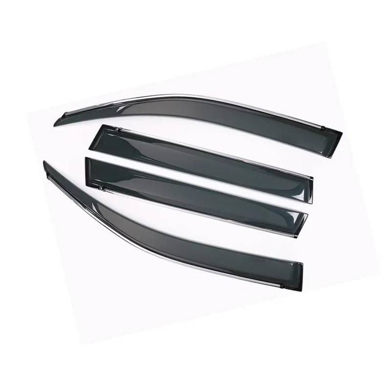 Auto-Fenster-Visierschutz Für Civic FK 10. Generation Schrägheck 2016–2021 Regen-Entlüftungsmarkise Deflektorschutz Seitenfensterabweiser(Transparent) von DFOF G