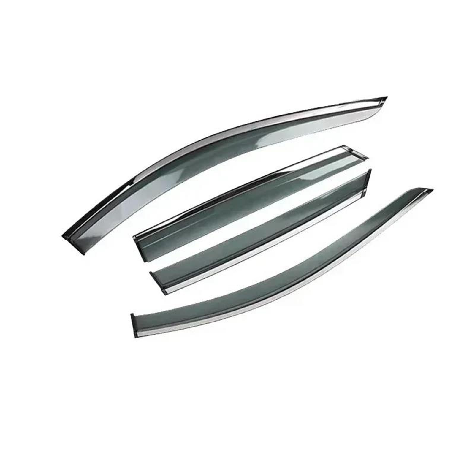 Auto Tür Seite Fenster Visier Für MG ZS ZST EV VS Für Astor ZS11 2017~2023 Sonne Regen Schild Deflektor Abdeckung Seitenfensterabweiser(Transparent) von DFOF G