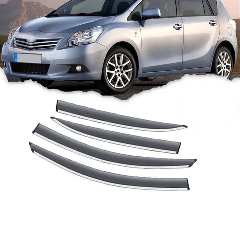 Deflektoren Für Toyota Für Verso AR20 2009~2018 4X Auto Seite Fenster Visiere Regen Augenbraue Windschutzscheibe Seitenfensterabweiser von DFOF G