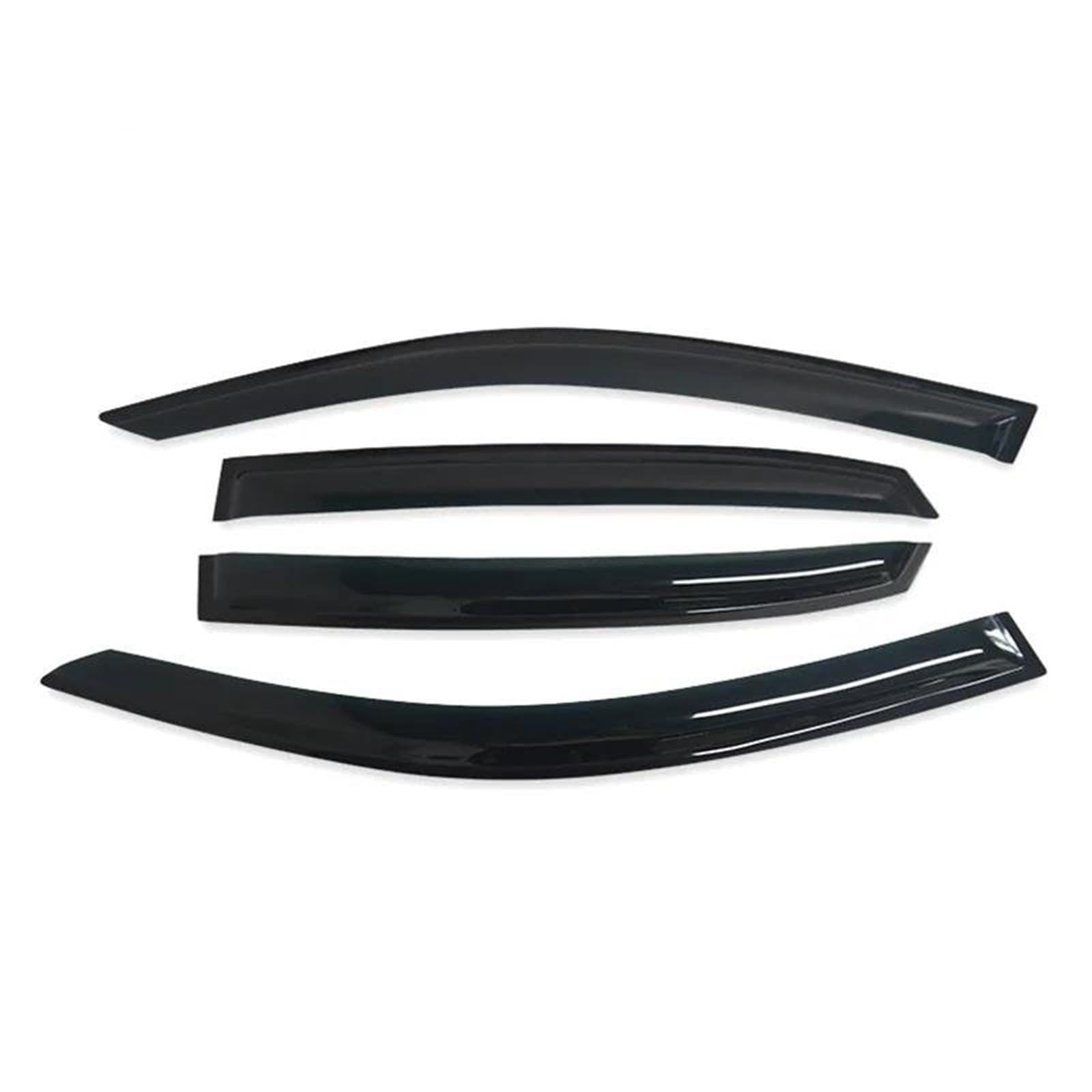 Fensterabweiser Für Civic Hatchback 10th Gen FC FK 2016–2021 Fensterblende Regenschutz Lüftungsschlitze Sonnenschutz Seitenfensterabweiser Fensterabweiser Für Civic Hatchback 10th Gen FC FK 2016–2021 Fensterblende Regenschutz Lüftungsschlitze Sonnenschutz Seitenfensterabweiser von DFOF G