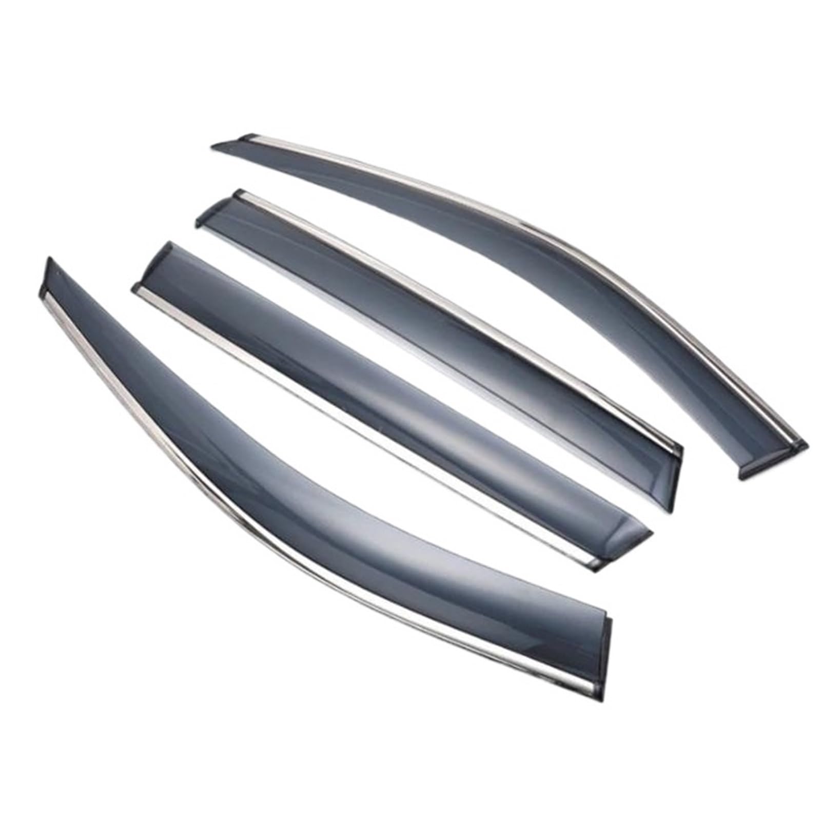 Für Accord 2.4 MK7 2004–2007 Kunststoff-Außenvisier Lüftungsschattierungen Fenster Sonne Regenschutz 4 Stück Seitenfensterabweiser Für Accord 2.4 MK7 2004–2007 Kunststoff-Außenvisier Lüftungsschattierungen Fenster Sonne Regenschutz 4 Stück Seitenfensterabweiser von DFOF G