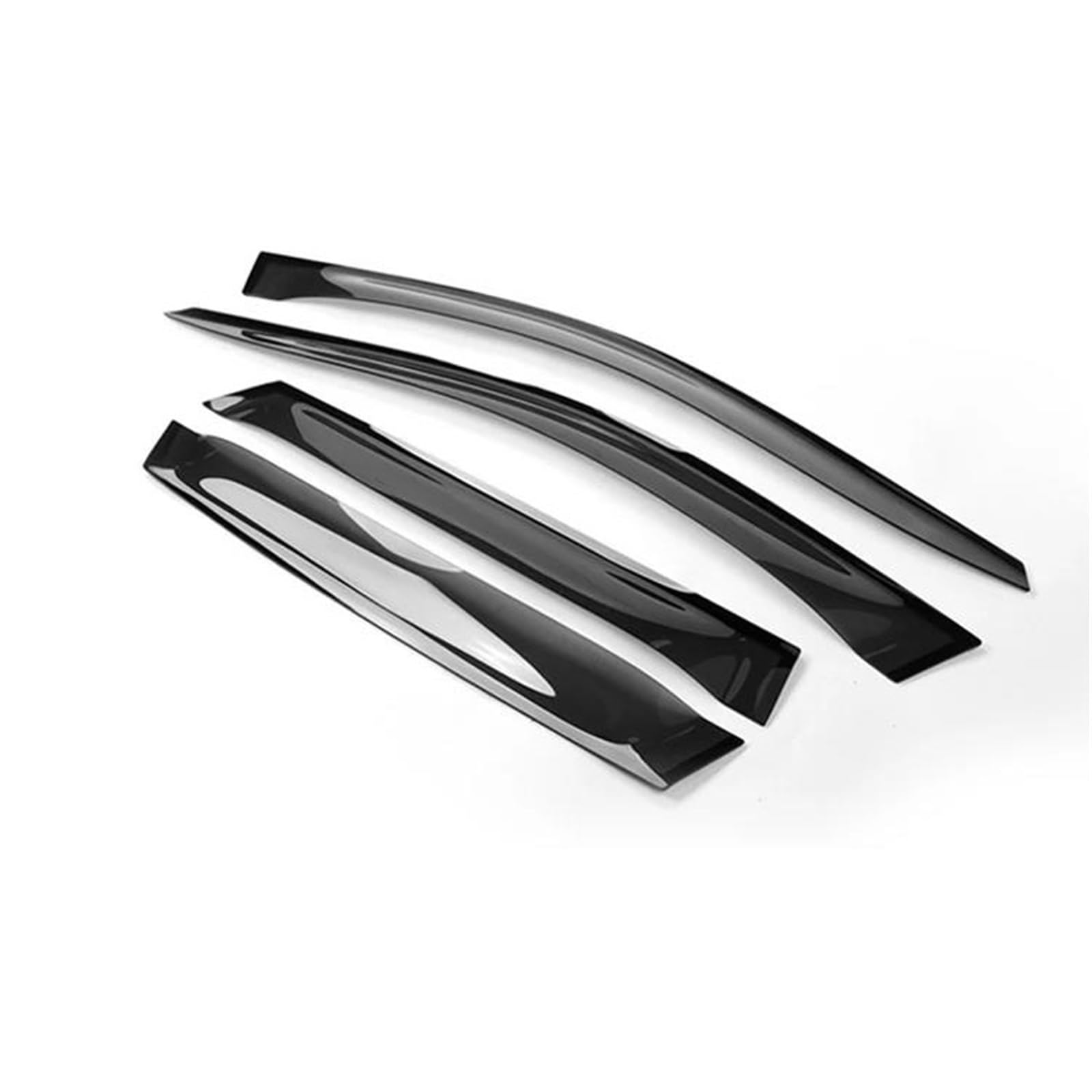 Für CR-V 2001–2006 (RD4–RD9) Kunststoff-Außenvisier Lüftungsschirme Fenster Sonne Regenschutz Deflektor 4 Stück Seitenfensterabweiser von DFOF G