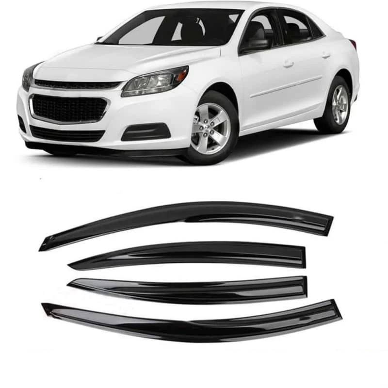 Für Chevy Für Malibu XL 2012-2016 Auto Seitenfenster Visor Vent Markisen Unterstände Regenschutz Abdeckung Autos Seitenfensterabweiser von DFOF G