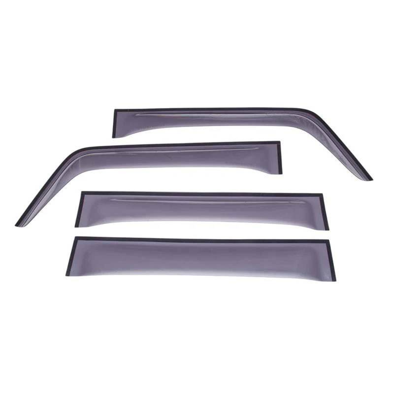 Für Hummer Für H3 H3T 2005-2009 Auto Wind Schilde Sonne Regen Wachen Seite Windabweiser ABS 4 Stück Seitenfensterabweiser von DFOF G