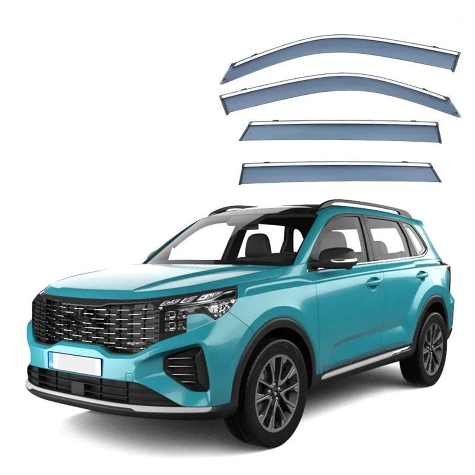 Für Kia Für Sportage Für ACE 2018-2022 Fenster Visor Vent Shades Ventvisor Fenster Windabweiser Visiere Regen Schutz Seitenfensterabweiser Für Kia Für Sportage Für ACE 2018-2022 Fenster Visor Vent Shades Ventvisor Fenster Windabweiser Visiere Regen Schutz Seitenfensterabweiser von DFOF G