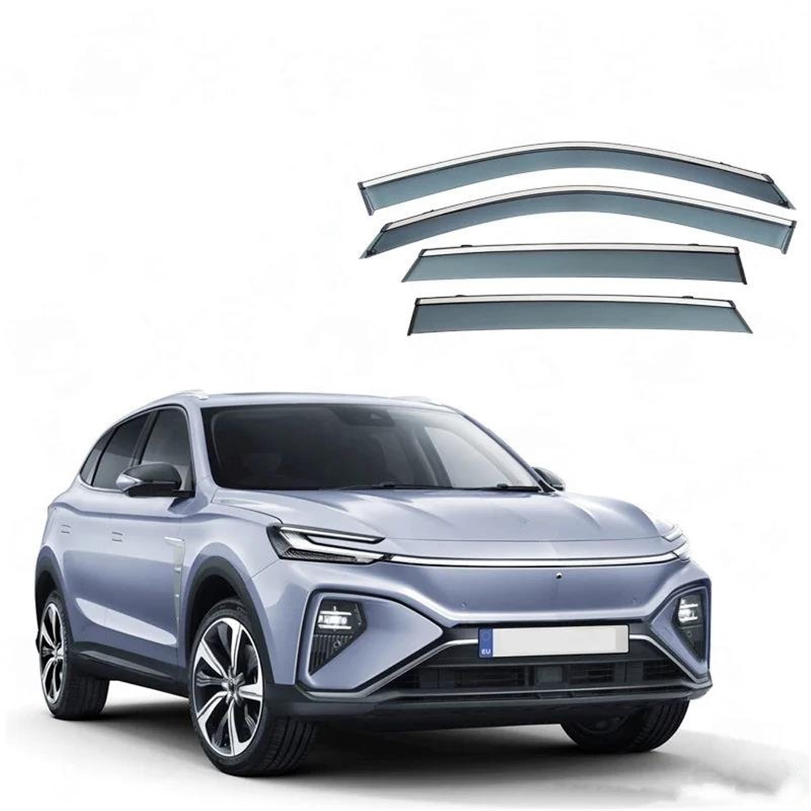 Für MG Für Marvel R 2018-2024 Fenster Visor Vent Ventvisor Windabweiser Visiere Schutz Shades Visier Tür Seitenfensterabweiser von DFOF G