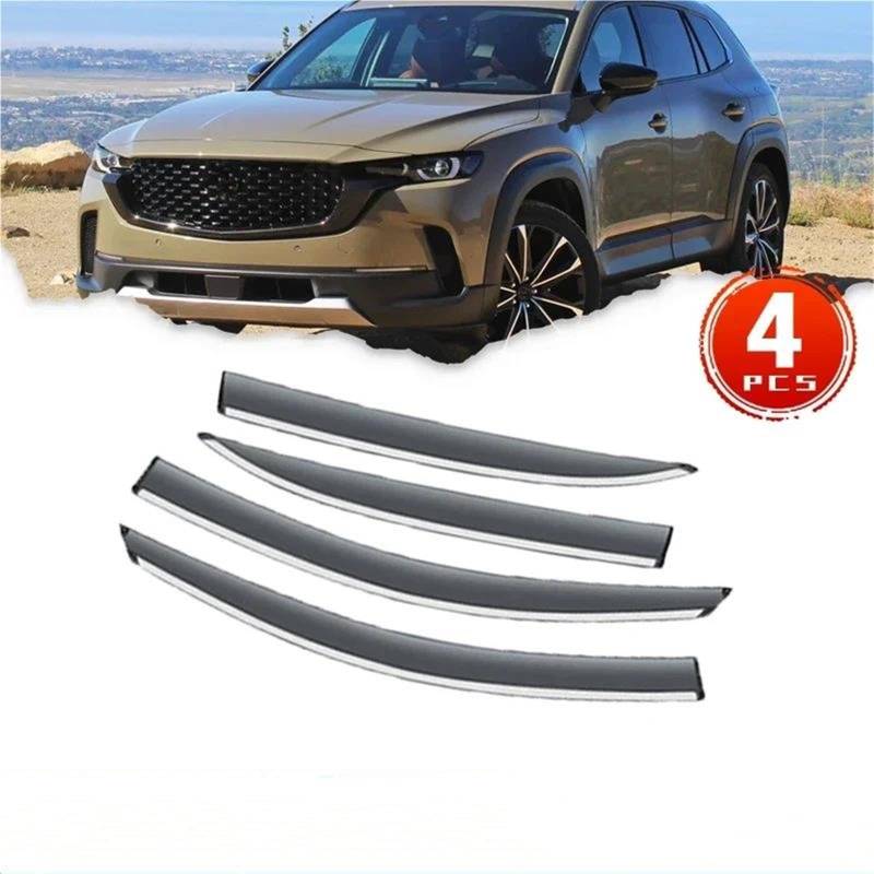 Für Mazda Für CX-50 2023 2024 Auto Seite Fenster Visiere Abdeckung Wachen Windschutzscheibe Sonnenblende Seitenfensterabweiser von DFOF G