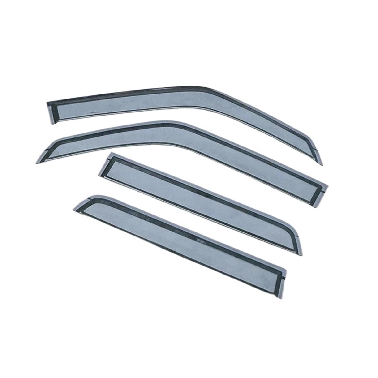 Für Nissan Für Juke 2012-2018 Auto Styling Markisen Unterstände Fenster Visiere Regen Augenbraue Schutz 4PCS Seitenfensterabweiser von DFOF G