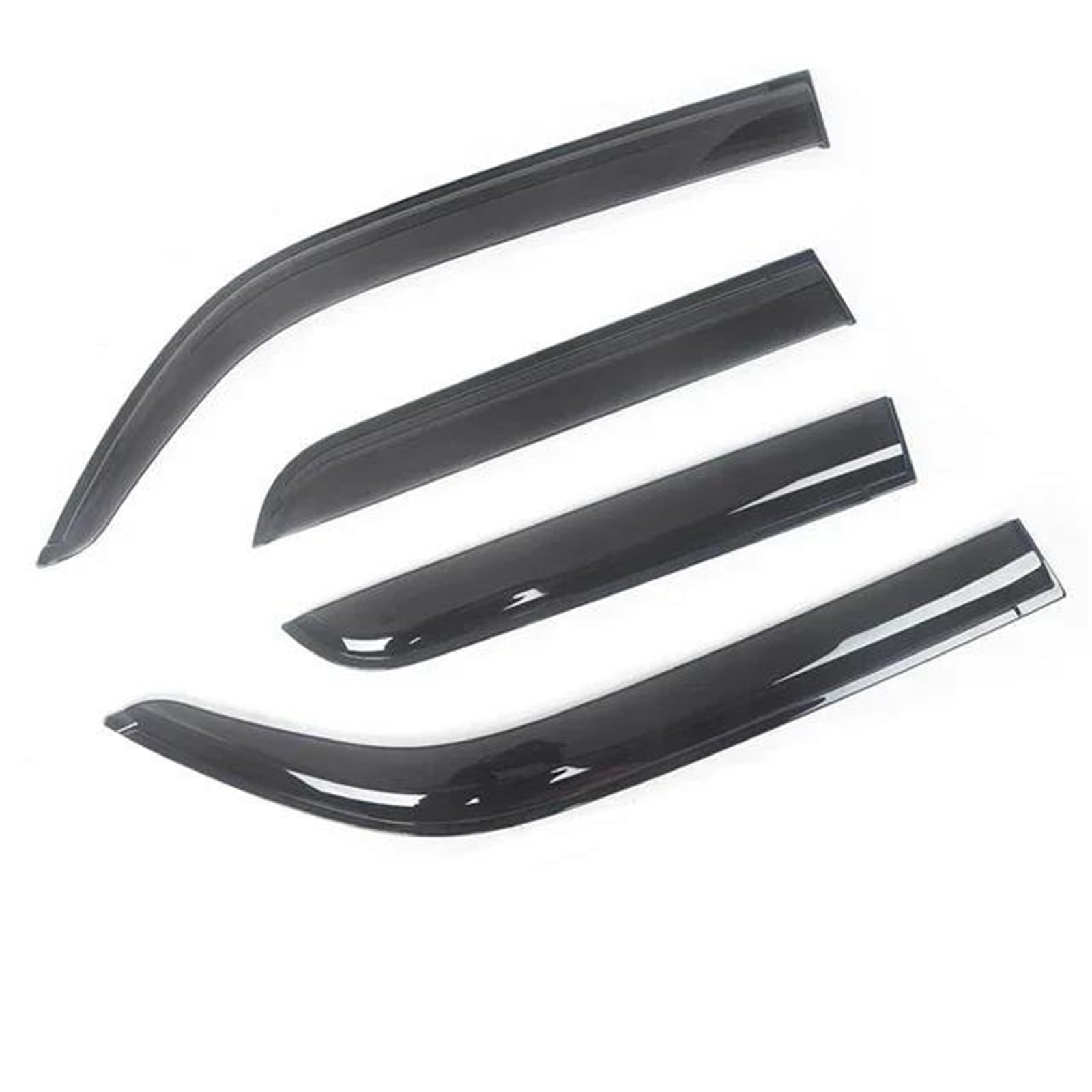 Für Nissan Für Leaf 2010-2016 Seitenfenster Windabweiser Visiere Regenschutz Tür Visor Vent Shades Ventvisor Seitenfensterabweiser von DFOF G
