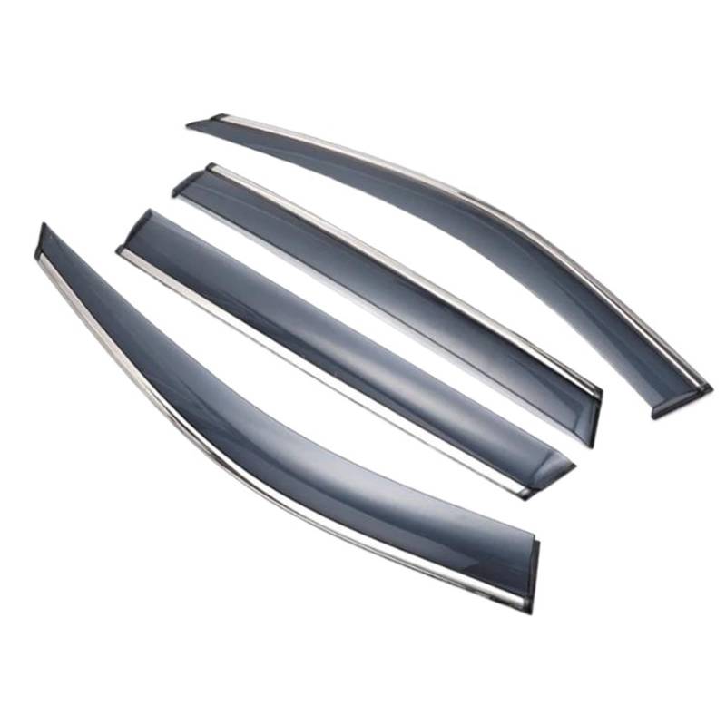 Für Nissan Für Sunny Für Latio Für Versa N17 2011-2019 Visor Vent Shades Fenster Sonne Regen Schutz 4 Stücke Seitenfensterabweiser von DFOF G
