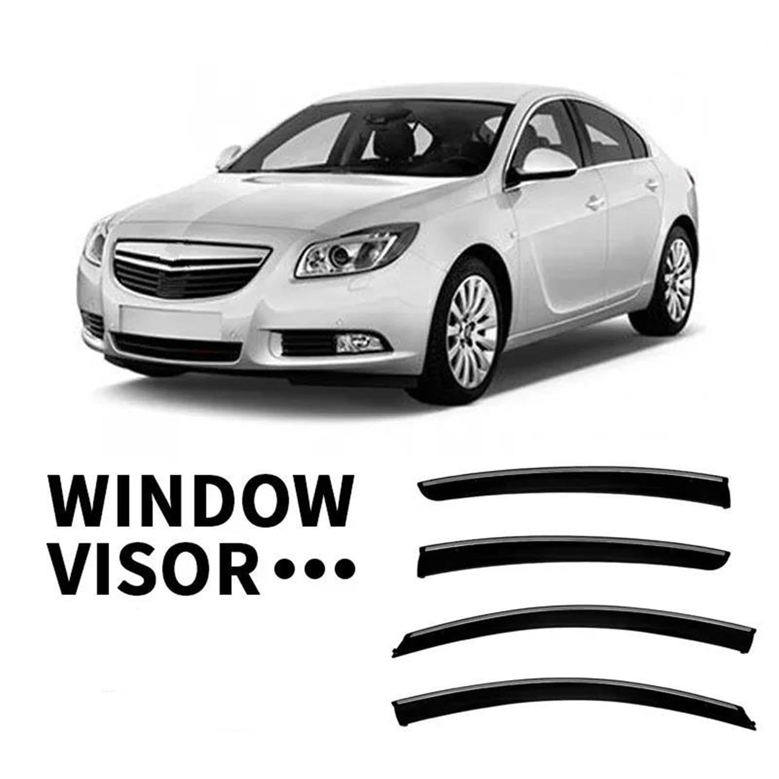 Für OPEL Für Vauxhall Für Insignia MK1-G09 2008-2016 Fenster Visier Visiere Regen Schutz Tür Vent Shades Seitenfensterabweiser Für OPEL Für Vauxhall Für Insignia MK1-G09 2008-2016 Fenster Visier Visiere Regen Schutz Tür Vent Shades Seitenfensterabweiser von DFOF G