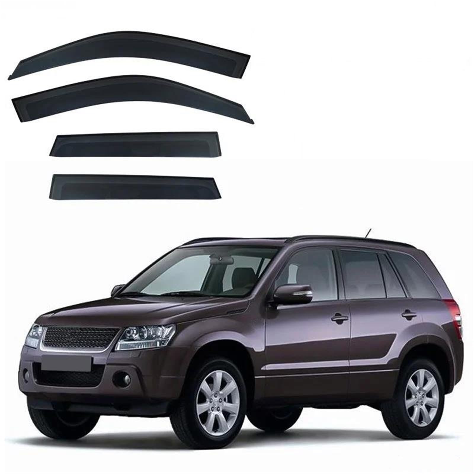 Für Suzuki Für Escudo Für MK3 JT 2005-2013 Fenster Visor Vent Shades Ventvisor Wind Visier Regen Guard Shades Seitenfensterabweiser Für Suzuki Für Escudo Für MK3 JT 2005-2013 Fenster Visor Vent Shades Ventvisor Wind Visier Regen Guard Shades Seitenfensterabweiser von DFOF G