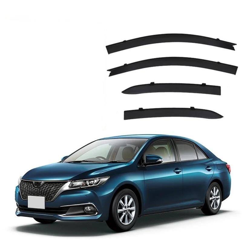 Für Toyota Für Allion MK2-T260 2008-2021 Fenster Visor Vent Shades Ventvisor Visiere Regen Schutz Visier Seitenfensterabweiser von DFOF G