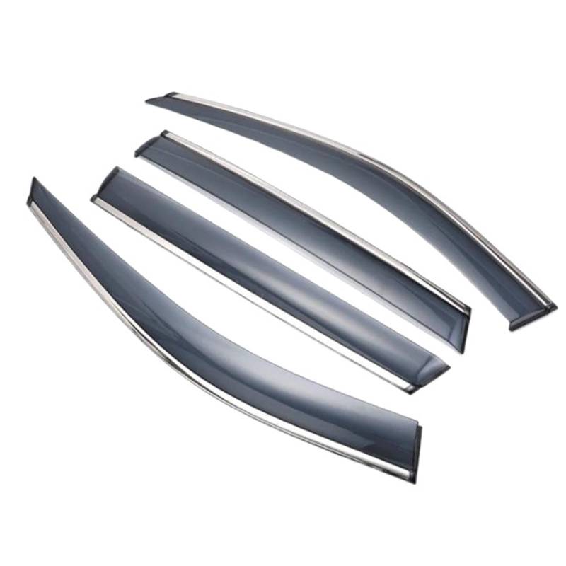Für VW Für Golf 6 MK6 2009-2013 Kunststoff Außen Visor Vent Shades Fenster Sonne Regen Schutz Deflektor 4 Stücke Seitenfensterabweiser von DFOF G