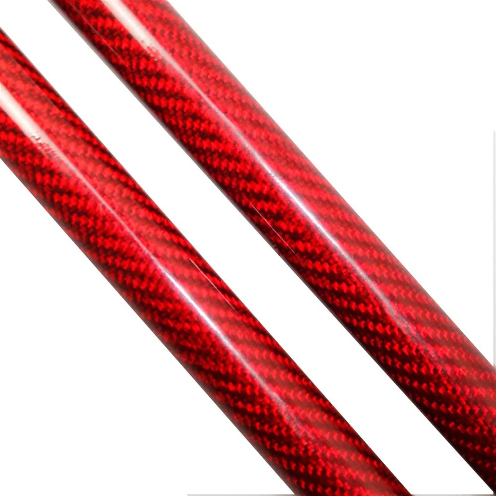 GasdruckdäMpfer Gasfeder Dämpfer Für Subaru Für Forester (Sg) 2002-2007 Carbon Gas Streben Prop Stange Schocks Heckklappe Stamm 555MM(Rot) von DFOF G