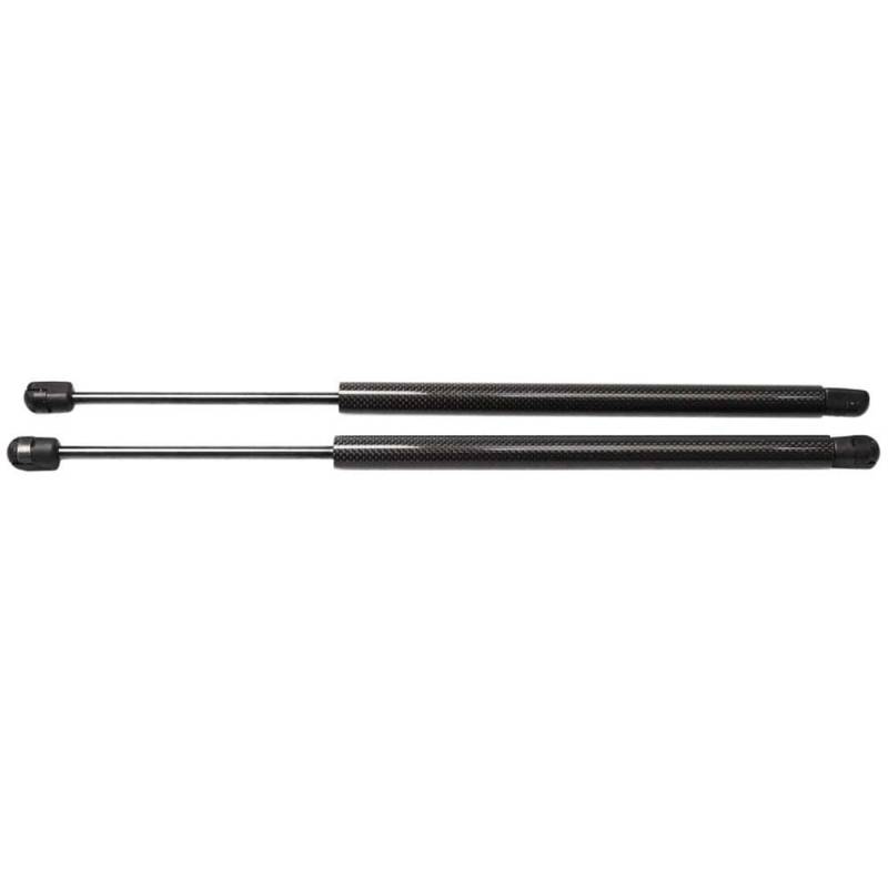 GasdruckdäMpfer Gasfeder Hubstütze Für Peugeot 5008 I (T8) 2009-2016 Für MPV Heckklappe Kofferraum Kohlefaser Gasfeder Stoßdämpfer Federbeine Dämpfer 58CM(Schwarz) von DFOF G