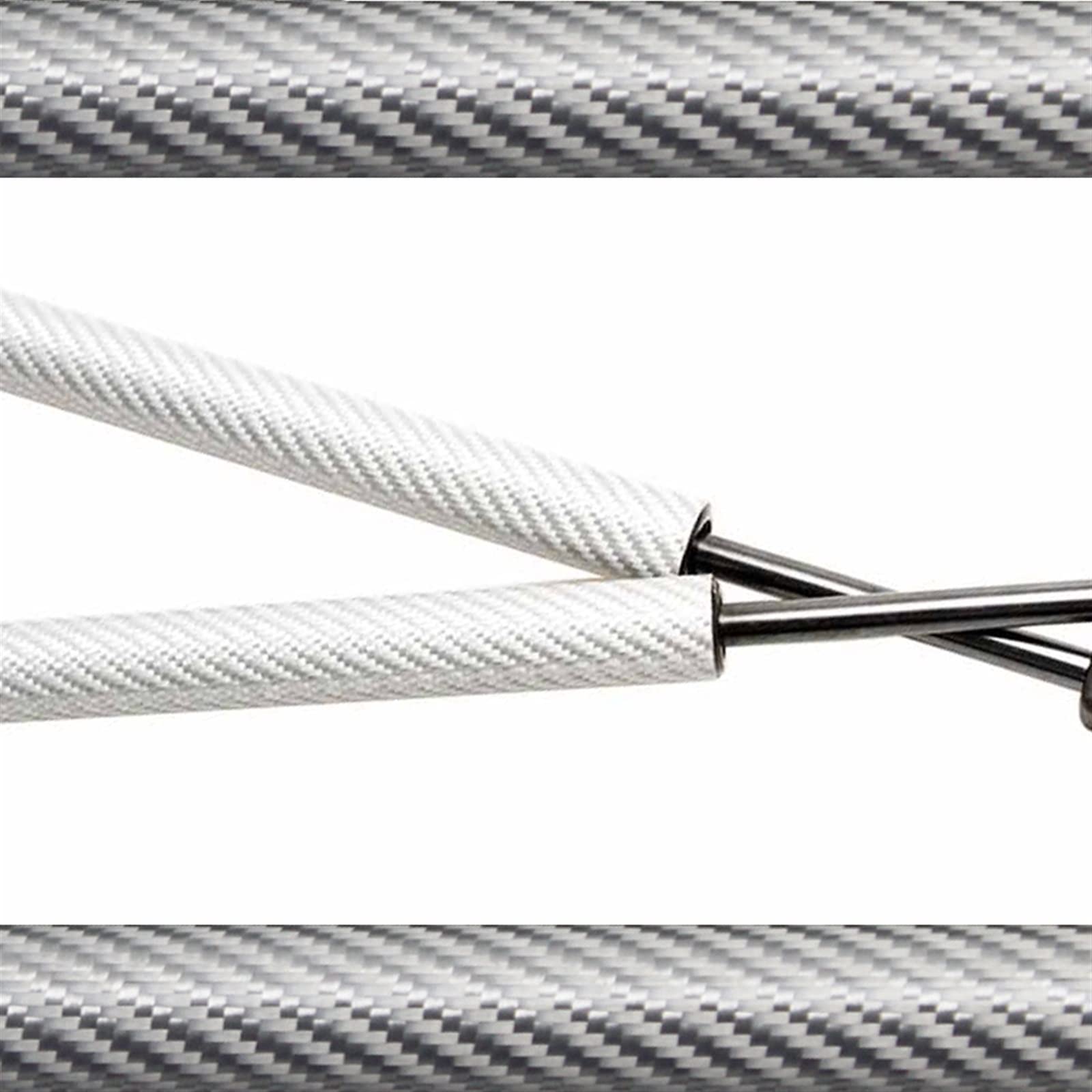 Motorhaubenlifte Federbeine Für Nissan Für Primera P12 2001–2007, Fronthaube, Motorhaube, Gasfeder, Stoßdämpfer, Absorber(Silber) von DFOF G