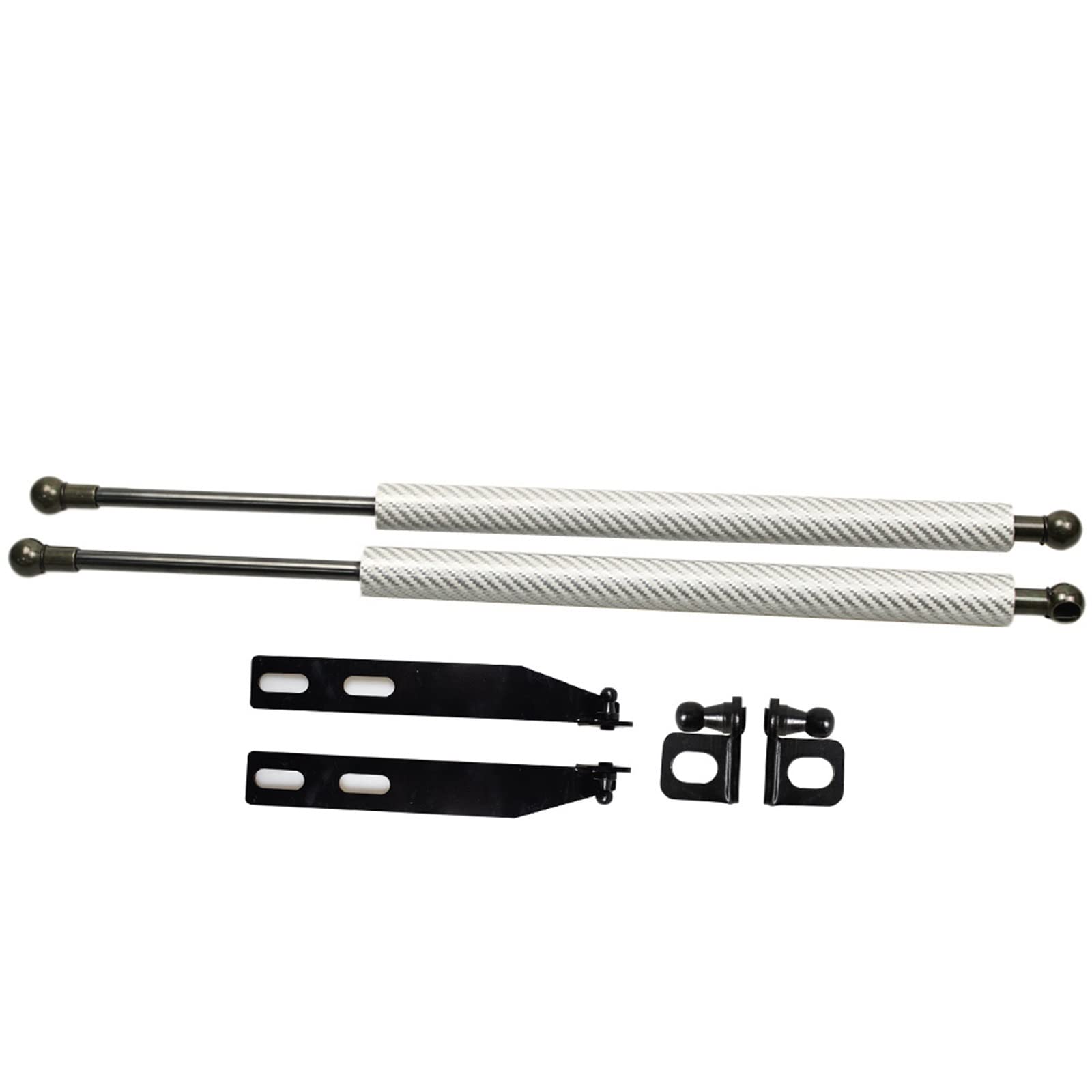 Motorhaubenlifte Für Nissan Für GT-R BNR34 1999-2002 Für Skyline Coupe Auto Carbon Vorder Haube Auto Gas Frühling Streben(Silber) von DFOF G