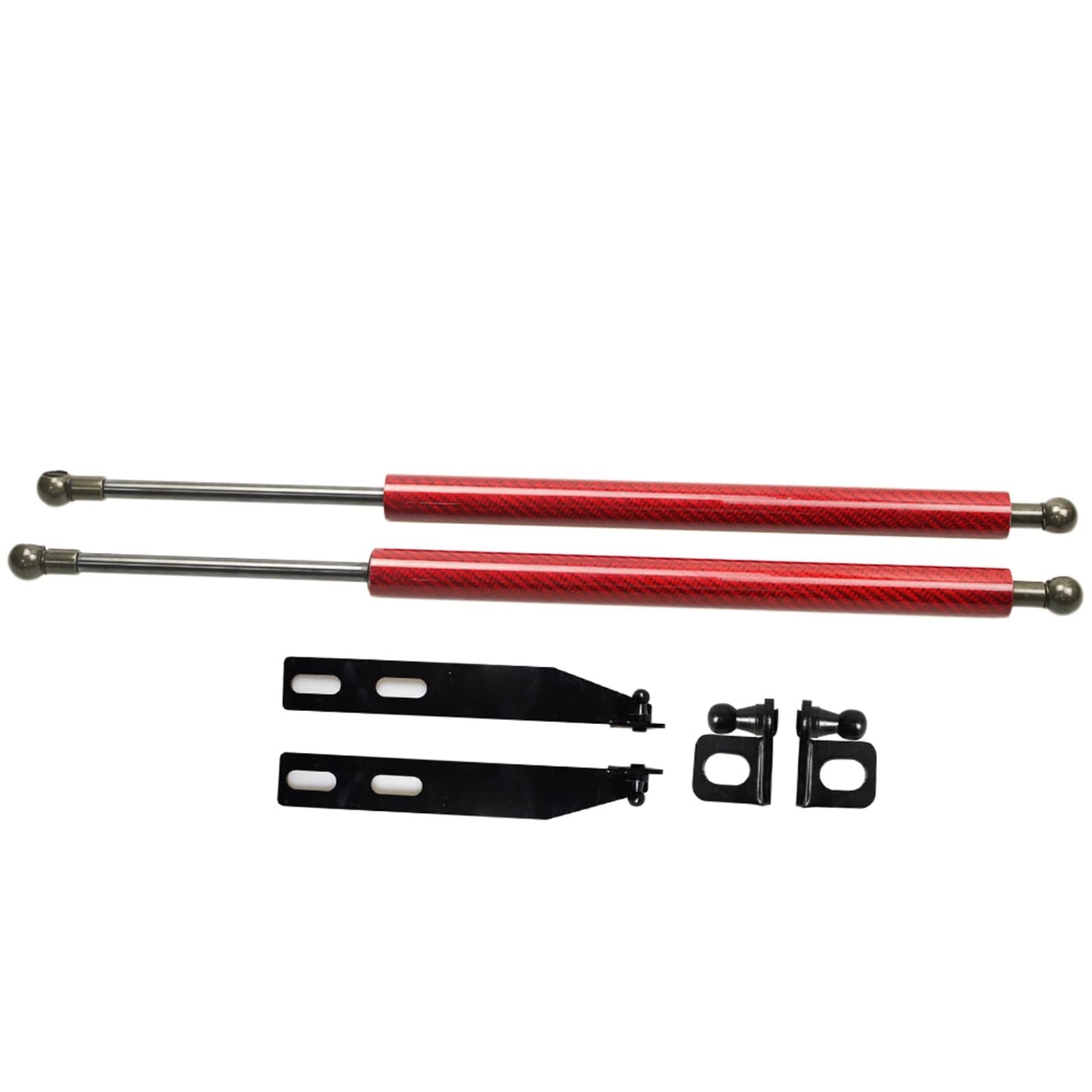 Motorhaubenlifte Für Nissan Für GT-R BNR34 ENR34 1999-2002 Auto Carbon Vorder Haube Auto Gas Frühling Streben(Rot) von DFOF G