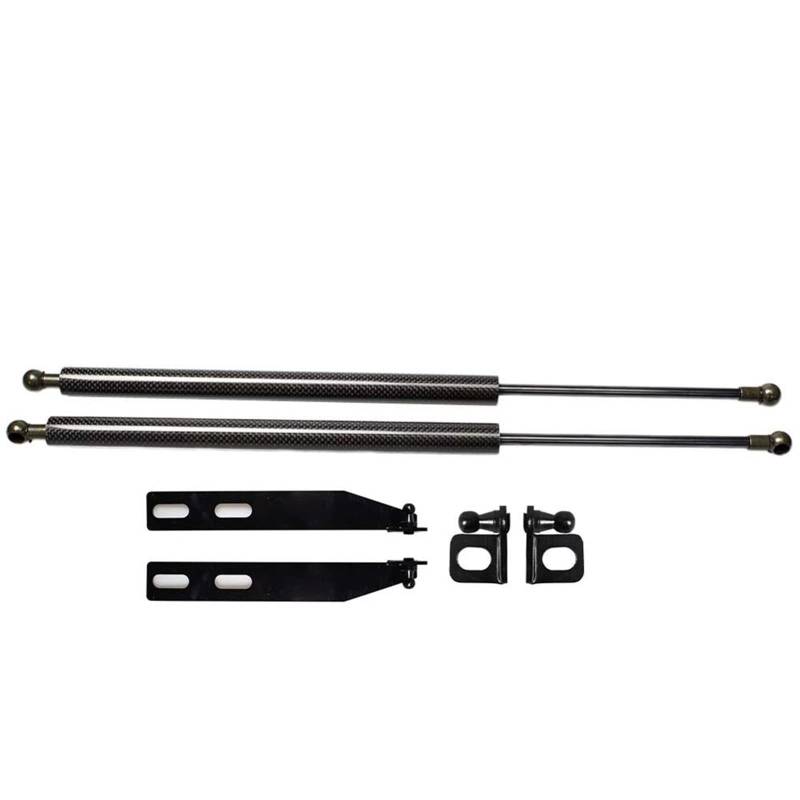 Motorhaubenlifte Für Nissan Für GT-R BNR34 ENR34 1999-2002 Auto Carbon Vorder Haube Auto Gas Frühling Streben(Schwarz) von DFOF G