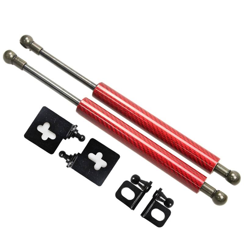 Motorhaubenlifte Für Nissan Für Skyline Für GT-R GTR R33 1993-1998 Coupe Auto Front Haube Auto Gas Frühling Streben Prop(Rot) von DFOF G