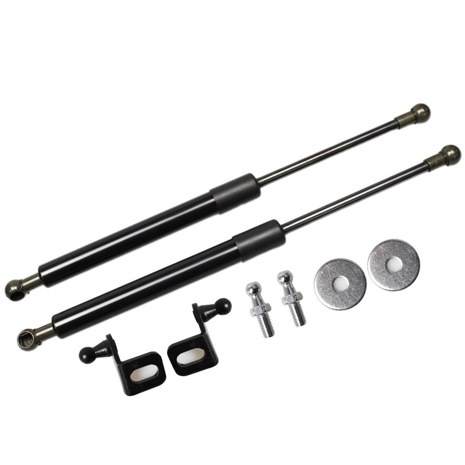 Motorhaubenlifte Modifizieren Sie Die Gasdruckfedern Für Hyundai Für Veloster (JS) 2018–2023 Fronthaube Motorhaube Gasfeder Stoßdämpfer(Normal Black) von DFOF G
