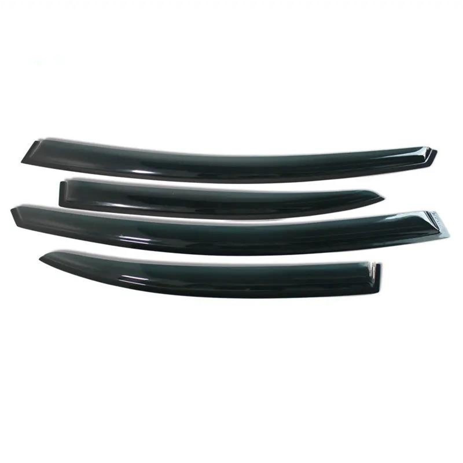 Seitenfensterabweiser Für Civic 8th Gen Limousine 2006–2011 Schwarze Fenstervisiere Sonnenschutz Regenschutz Seitenfensterabweiser(Schwarz) von DFOF G