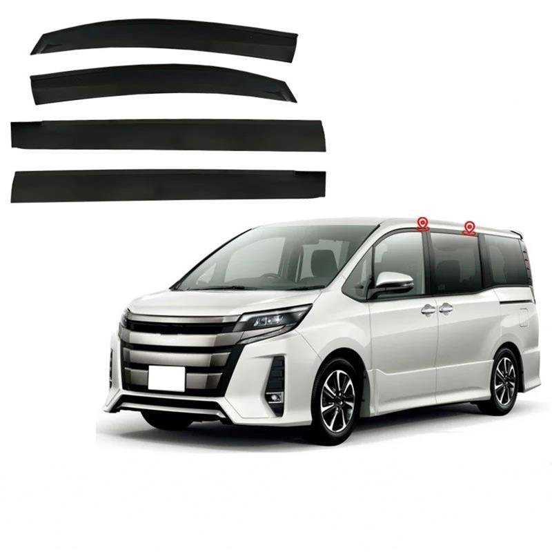 Tür Visier Für Toyota Für Noah Für Esquire Für Voxy NAV1 MK3 R80 2014-2021 Fenster Visier Vent Windabweiser Seitenfensterabweiser von DFOF G