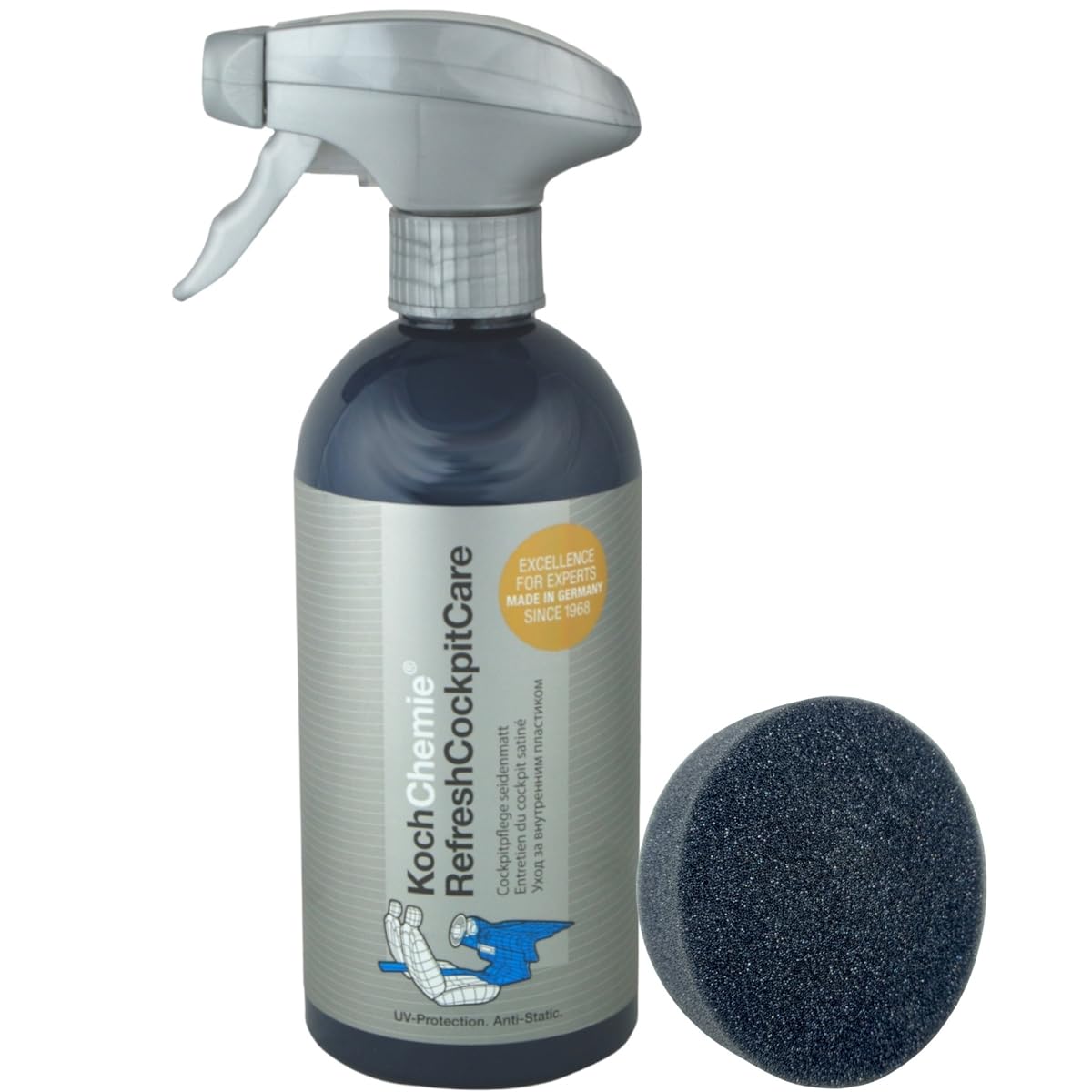 DFT Innenraum Set: Koch Chemie Refresh Cockpit Care + 1 DFT Applicator der Rundling DFT Innenraum Set: Koch Chemie Refresh Cockpit Care + 1 DFT Applicator der Rundling von DFT